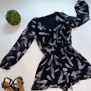 Express long sleeve romper